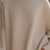 Ludovica | Oversized Jumper with Wide Neck