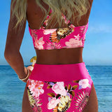Jolina | Floral Contrast Bikini