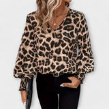 Jadranka | Stylised Leopard Print Blouse