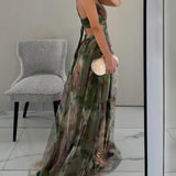 Giselle | Enchanting Maxi Dress with Floral Print