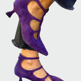 Kalina | Retro Low Heeled Queens