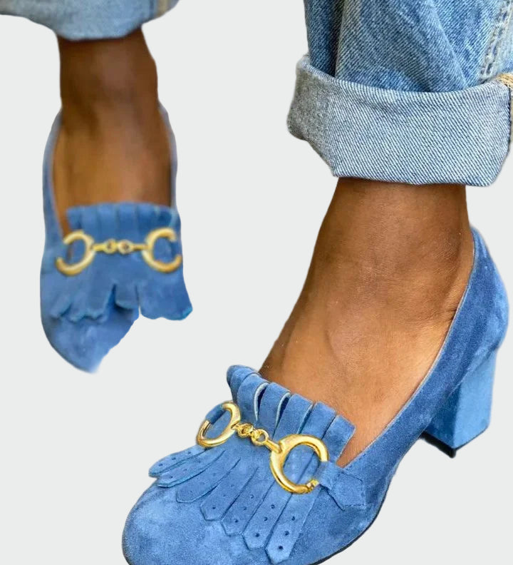 Amina | Stylish Shoes with a Golden Buckle