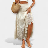 Samira | Midi lace skirt