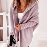 Long Women's Cardigan | With Hood