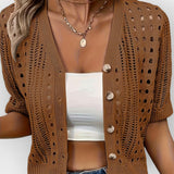Daria | Short-Sleeved Summer Cardigan