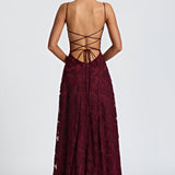 Francisa | Maxi dress lace corset