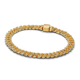 Cuban Bracelet with Moissanite