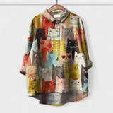 Elisabete | Women's Patterned T-Shirt