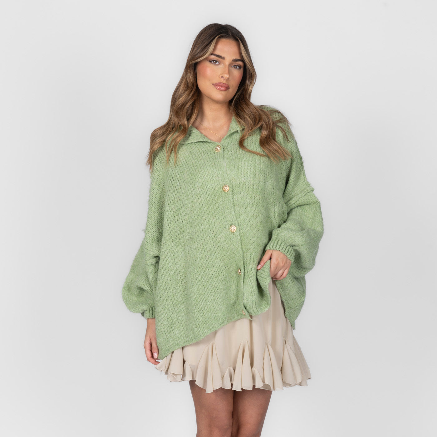 Oversized Cardigan "CozyGlam"