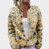Cláudia | Autumn Floral Cardigan