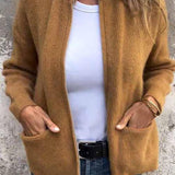 Women's Soft Knit Cotton Cardigan - Lightweight Layering