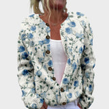 Patrícia | Autumn Floral Cardigan
