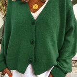 Casual and Elegant Women's Cardigan - Warm Knitwear for Everyday