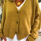 Casual and Elegant Women's Cardigan - Warm Knitwear for Everyday