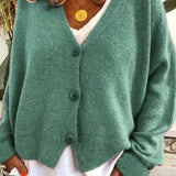 Casual and Elegant Women's Cardigan - Warm Knitwear for Everyday