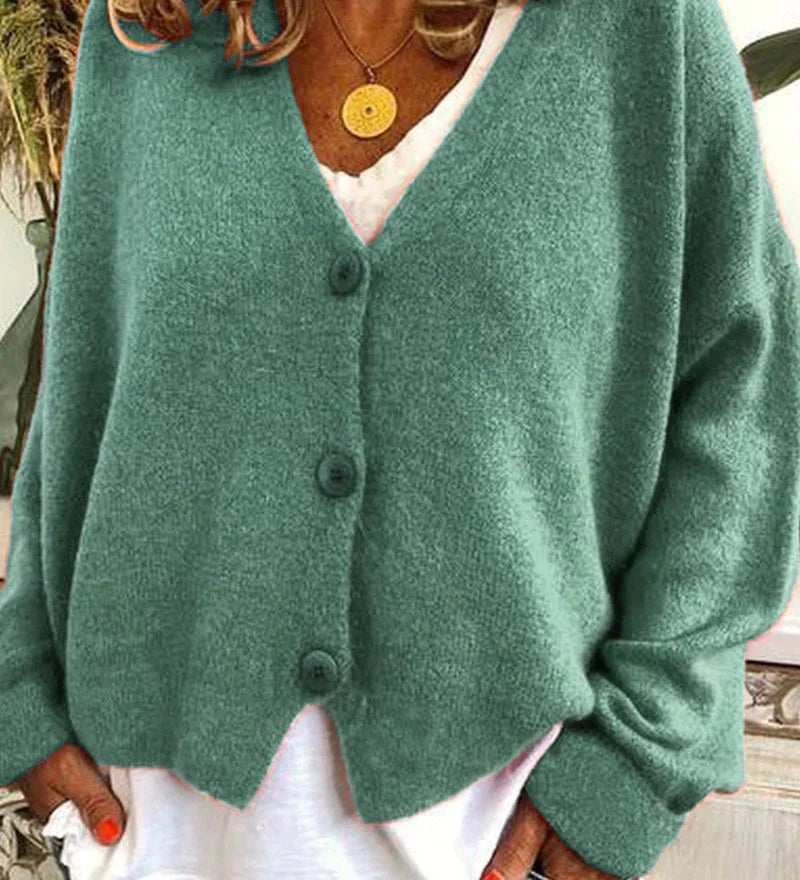 Elegant and Casual Cardigan for Women – Warm Daily Knit