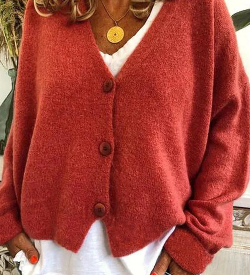 Elegant and Casual Cardigan for Women – Warm Daily Knit