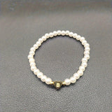 Chic Bracelet with Heart Initial (A–Z)