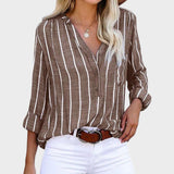 Débora | Handcrafted Striped T-Shirt