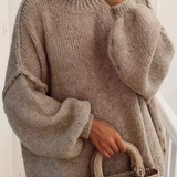 Warm women's sweater in soft knitwear – Comfortable and easy to wear