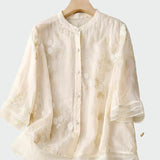 Linnea | Embroidered Plus