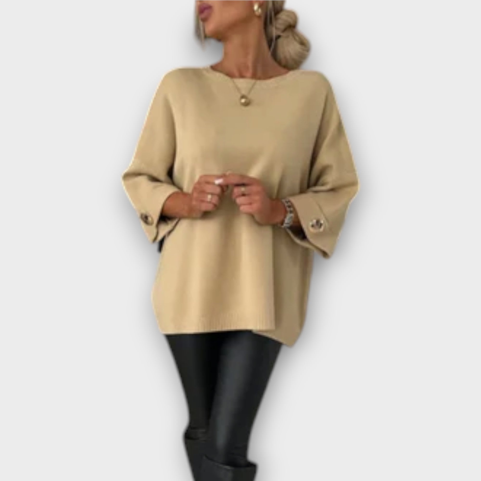 Isabella | Elegant Knitted Blouse