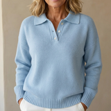 Olivia | Soft Knitted Sweater with Collar