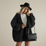 Oversized Women's Knitted Cardigan - Soft and Relaxed