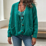 Wide Fit Women's Knit Cardigan – Casual, Soft and Versatile Style