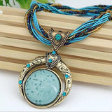 Boho Pendant Necklace