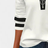 Layla | Long Sleeve Blouse with Zip