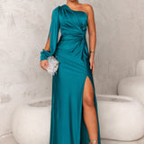 Riley | One-Shoulder Evening Dress