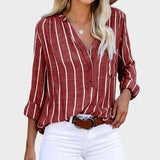 Débora | Handcrafted Striped T-Shirt