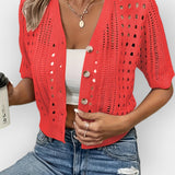 Daria | Short-Sleeved Summer Cardigan