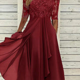 Puck | Elegant Midi Dress in Lace