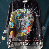 Kylie | Vintage Historical Abstract Figure Art Printed T-shirt