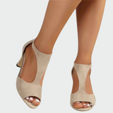 Anika | Sandals with a Cut-Out Heel