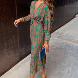 Celeste | Midi Dress Floral Elegance