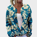 Mariana | Autumn Floral Knitted Cardigan