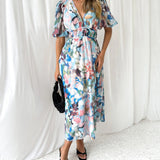 Celine | Women's Dress with Floral Pattern