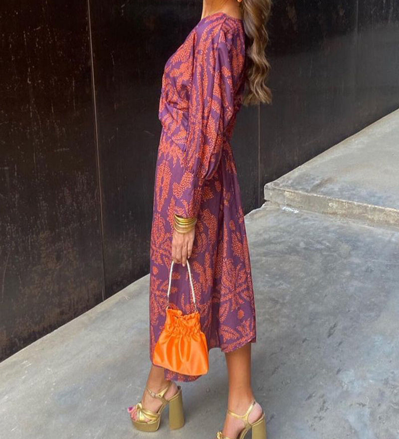 Celeste | Midi Dress Floral Elegance