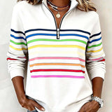 Uschi | Elegant Jumper with Quarter Zip