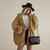 Oversized Women's Knitted Cardigan - Soft and Relaxed