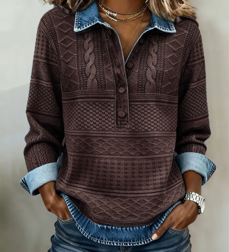 Modern Polo Neck Jumper