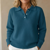 Olivia | Soft Knitted Sweater with Collar