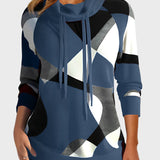 Aet | Knitted Hoodie with Artistic Design