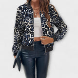 Raquel | Elegant Leopard Print Jacket