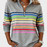 Uschi | Elegant Jumper with Quarter Zip