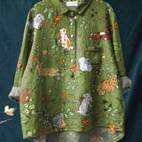 Paju | Women's Casual Shirt with Animal Print