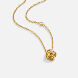 Necklace with Rose Gold Pendant